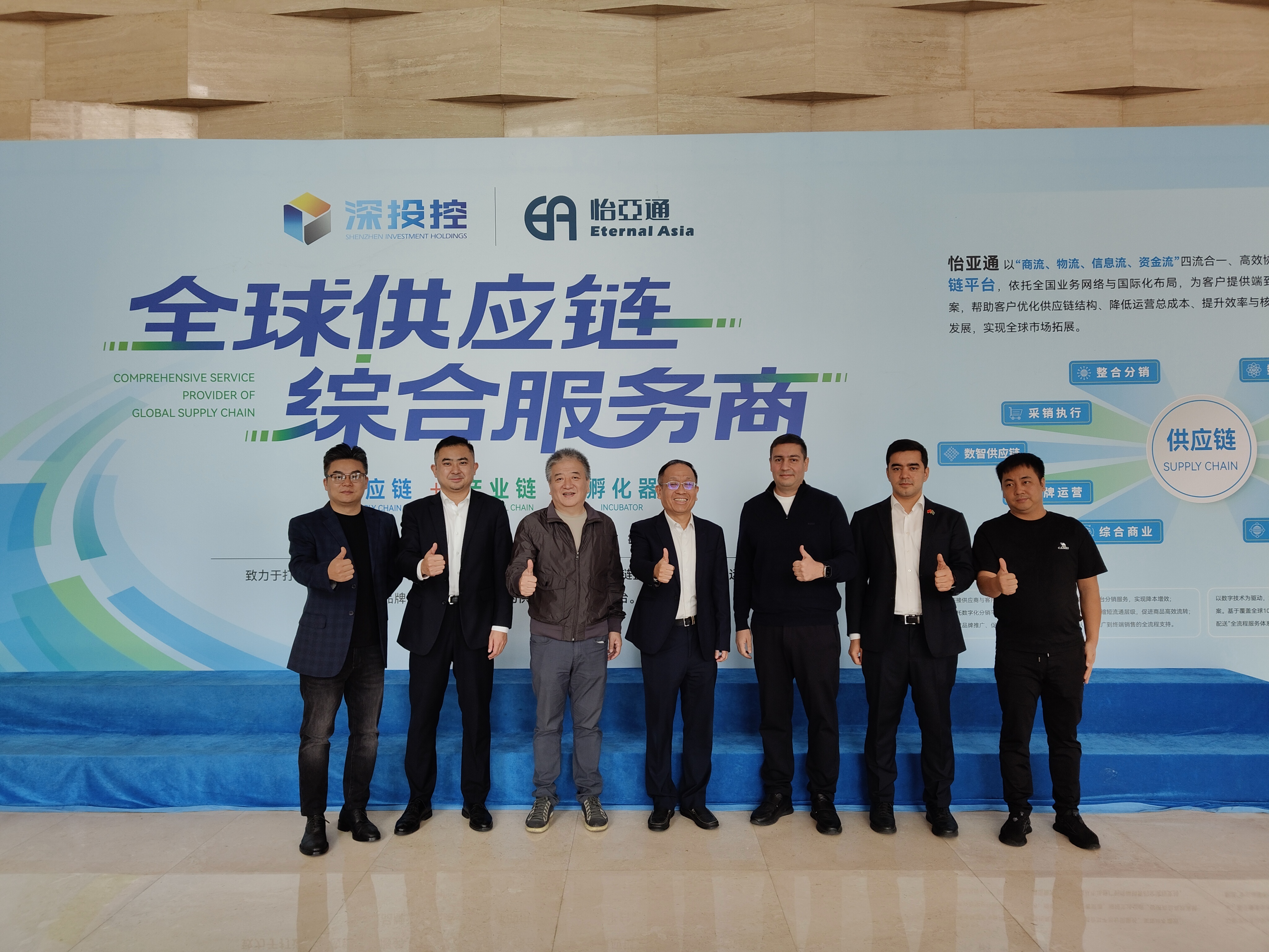 土库曼斯坦交流中心莅临壹号娱乐，共商中土“一带一路”供应链新通道